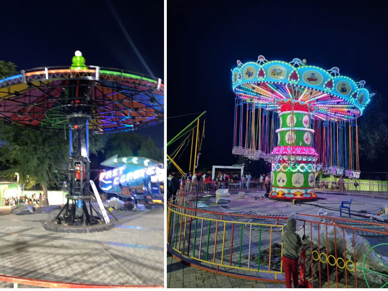 Installation Process of Swing Ride