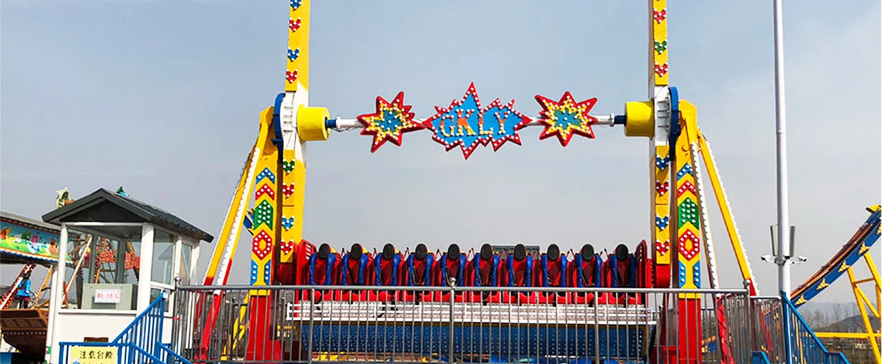 Specifications of 20-Seat Top Spin Ride for Sale
