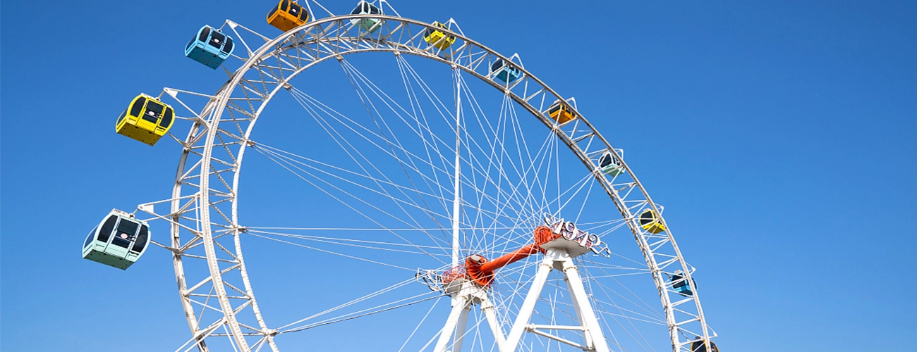 50 M Large Ferris Wheel in Russia