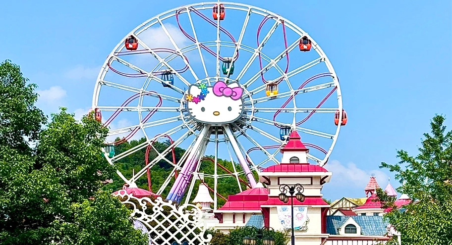 Theme Park Large Ferris Wheel