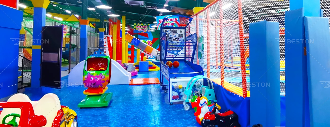 塞米伊450平方米室内游乐场设备升级项目