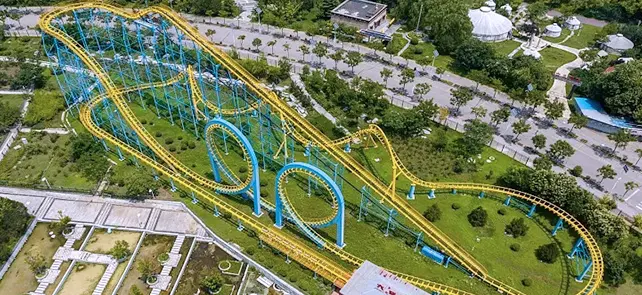 6 Loop Roller Coaster