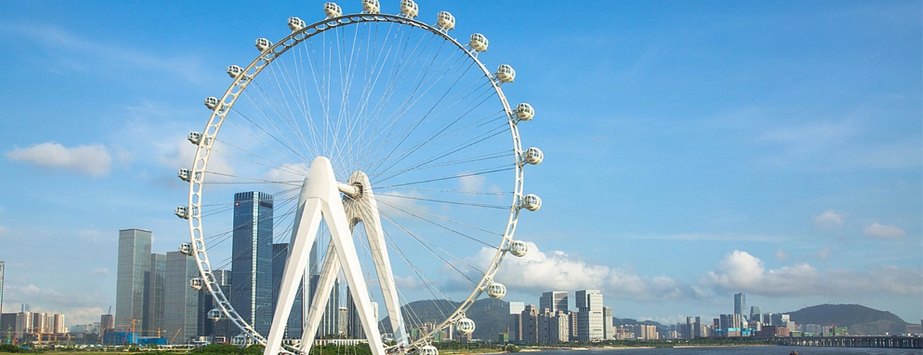 65 M Large Ferris Wheel in Kazakhstan