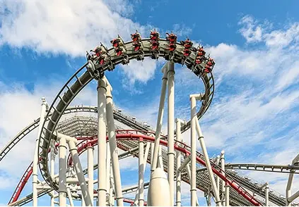 Double Dragon Roller Coaster