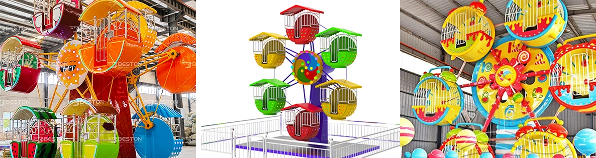 Quantity and Height Customization of Mini Ferris Wheel Ride