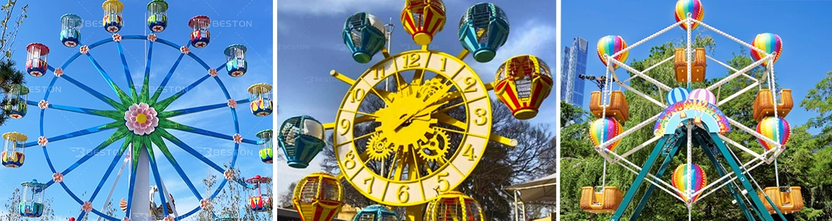 Theme and Appearance Customization for Small Ferris Wheels