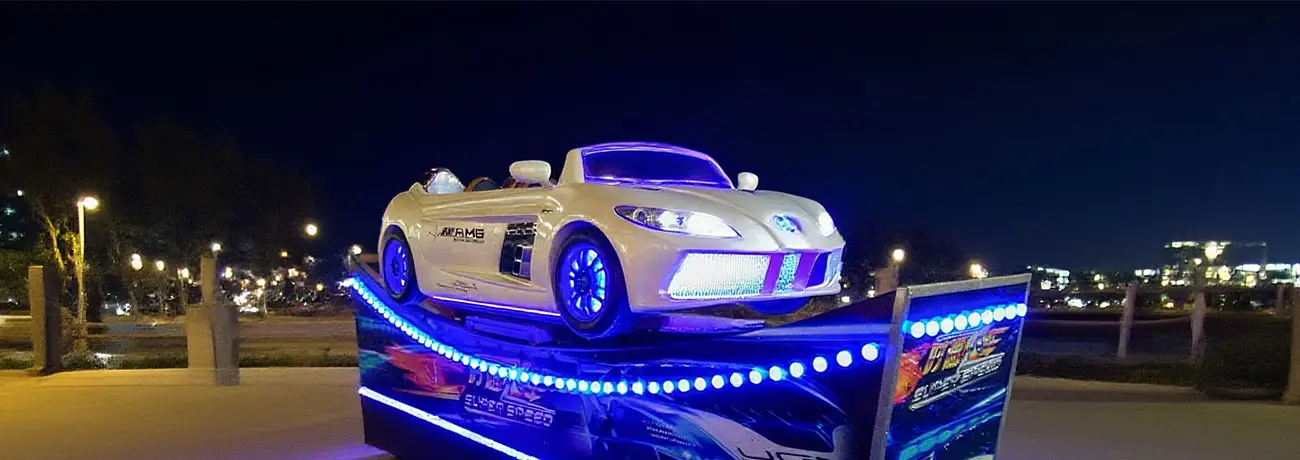 Dreamy Light Sound System of Flying Car Ride