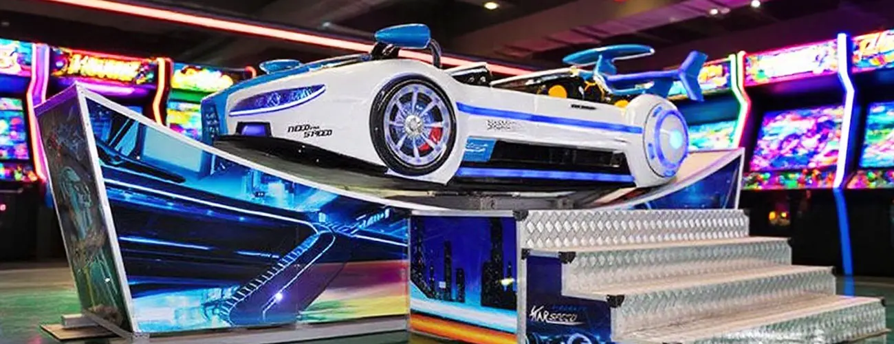 Indoor playground car