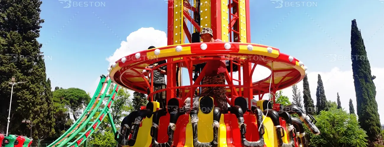 33 Meter Drop Ride Tower in Sochi