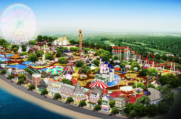 Beach Park Layout Design