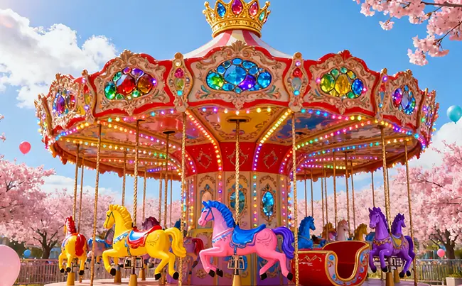 Kiddie Carousel Appearence Design