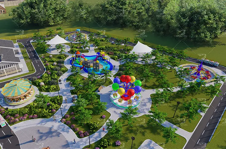 Central Park Layout Design