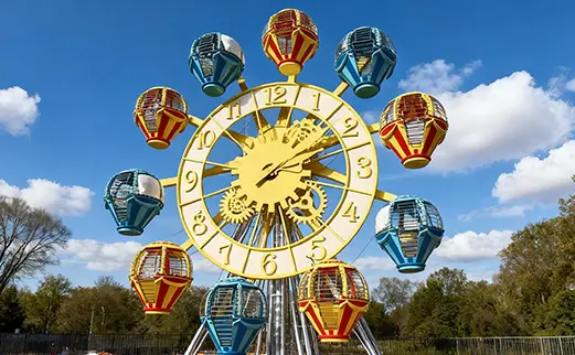 Clock Kiddie Ferris Wheel