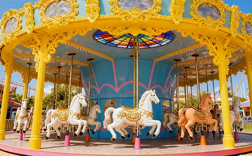 Kiddie Single Decker Carousel