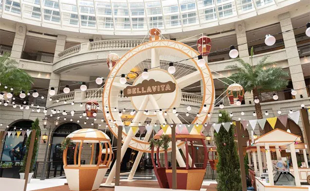Mall Ferris Wheel Ride