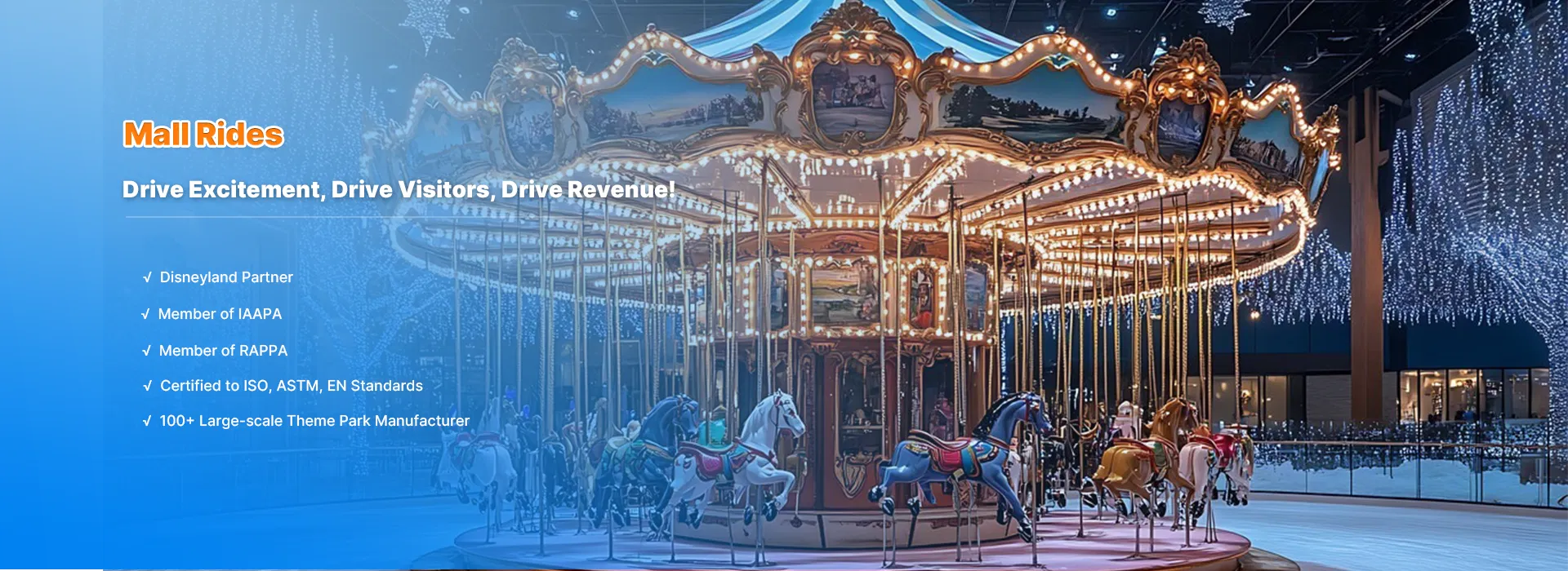 Mall Rides Banner
