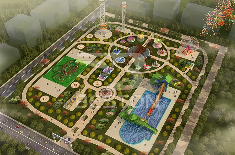 Medium Park Layout Design