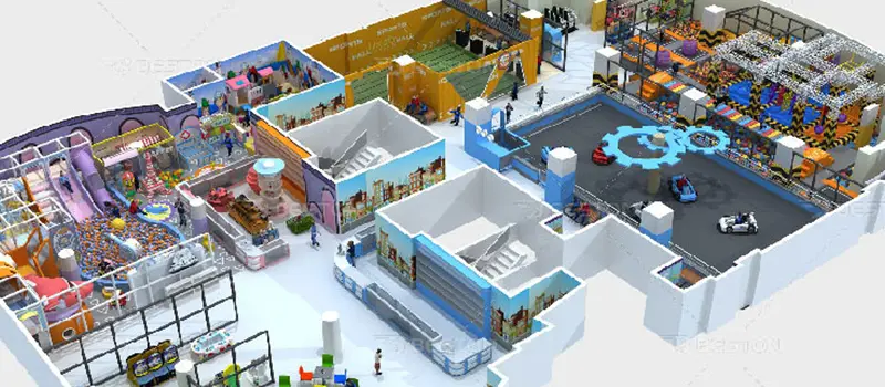 Indoor Playground Equipment in Vietnam