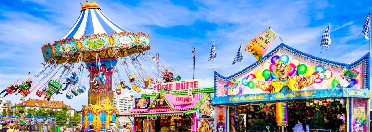 Swing Ride at Funfair