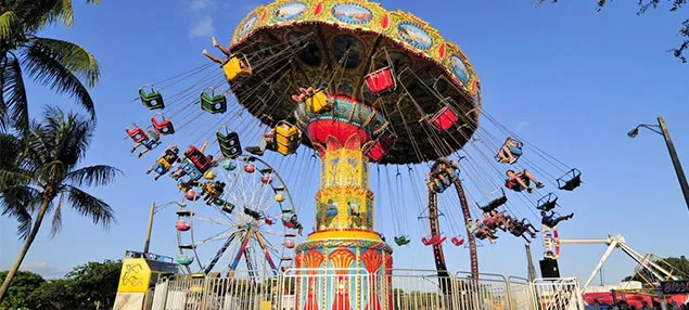 Swing Ride at fairground
