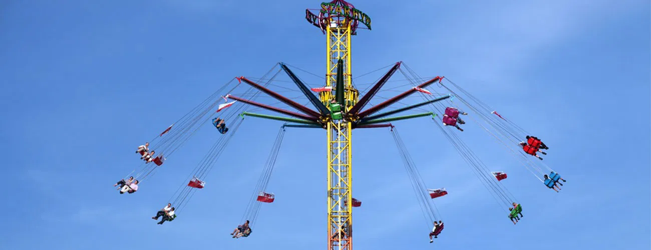 Thrilling Swing Tower Ride