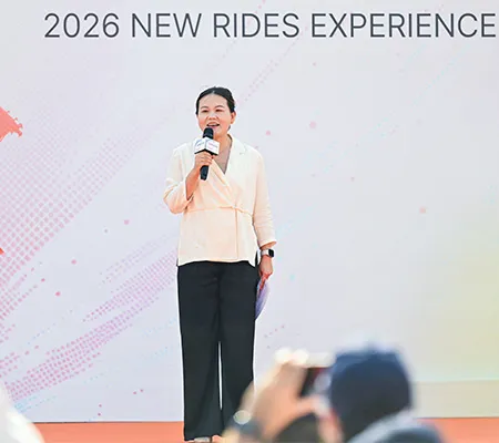 Chairman Wendy Zhang Speech At Beston Rides Event