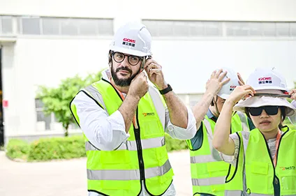 Wearing Safety Gear at Beston Factory Workshop