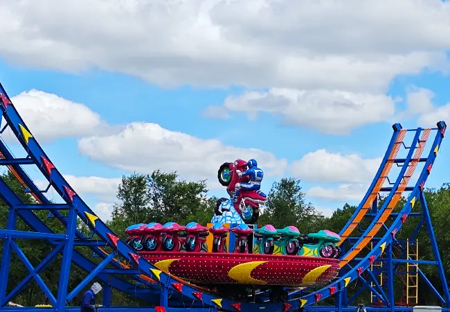 Beston 23-Seat Disco Ride Fully Installed at First President Park in Aktobe, Kazakhstan