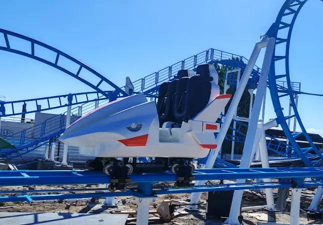 Beston Roller Coaster Cabin Installed at Parque Rodó, Uruguay