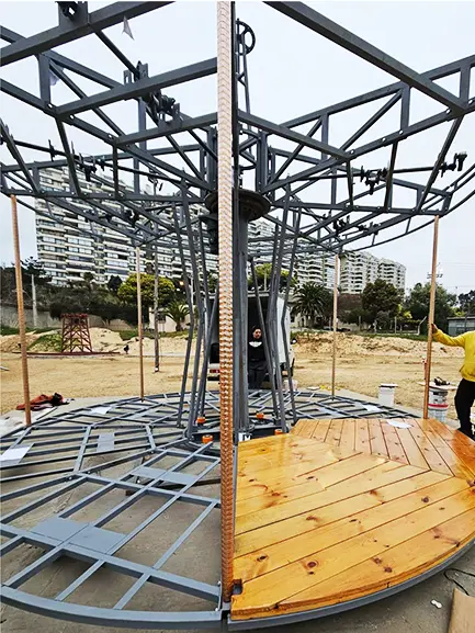 Installation of Roller Coaster