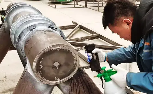 Non-Destructive Testing to Verify Energy Storm Ride Weld Quality
