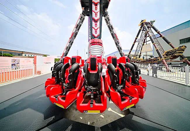 Beston Pendulum Ride Gondola with Seats Arranged Around the Outer Edge