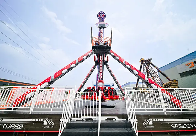 Beston Space Turbo Pendulum Ride's Support Structure