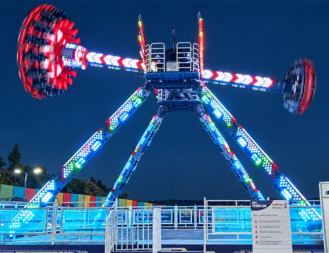 Beston 16-Seat Pendulum Ride Lighting Effect in Guelma, Algeria