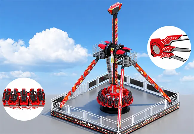 Appearance Customization of Beston Pendulum Ride
