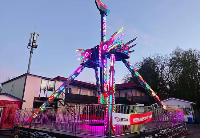 Lighting Customization of Beston Pendulum Ride