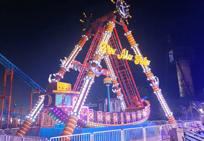 Beston Pirate Ship Ride Custom LED Lighting System