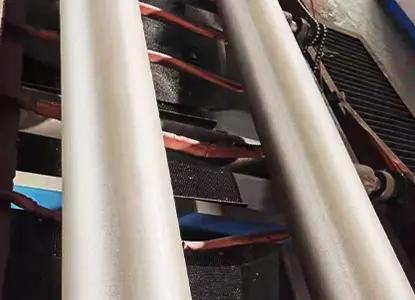 Beston Rides Sandblasting Effect of Steel Tube